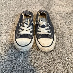 Converse Women’s Navy and White Sneakers
